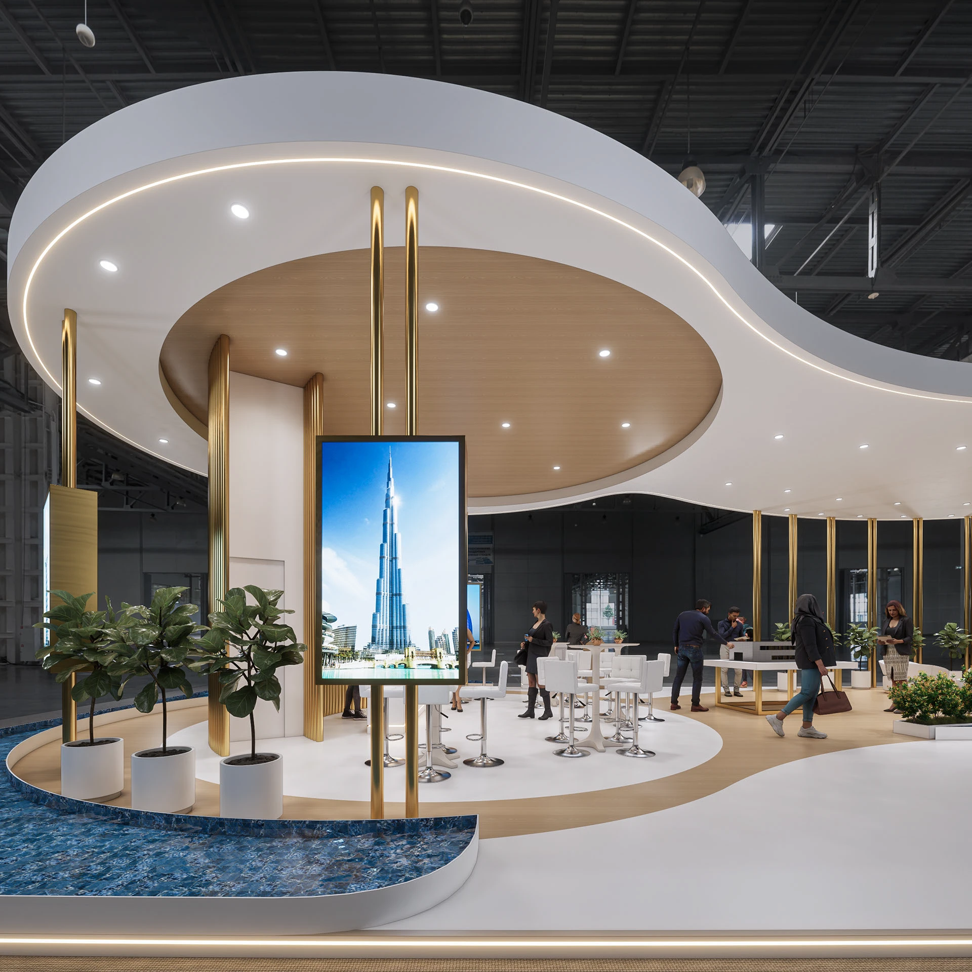 Burj Gold — sự kiện vòng cung vàng